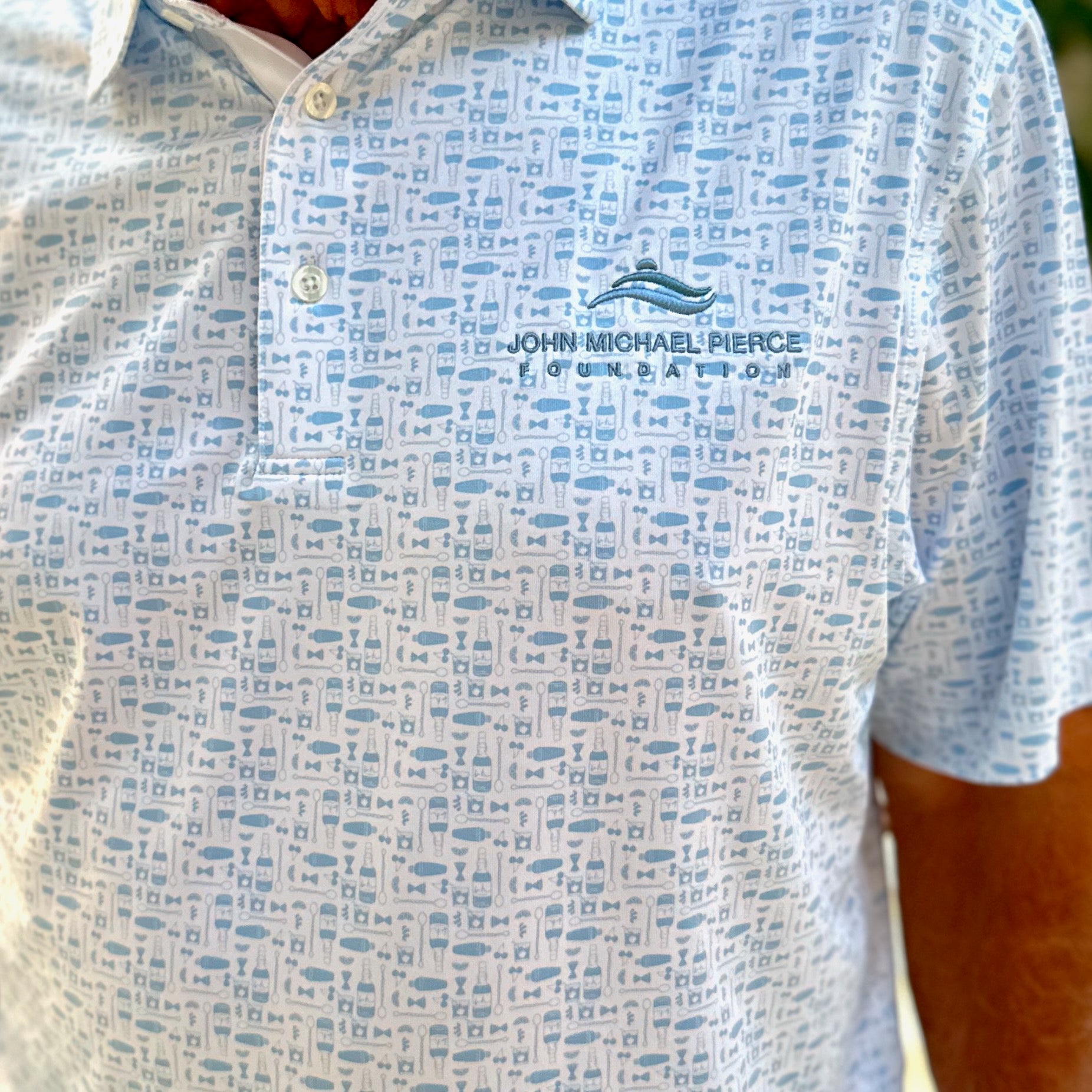 Old Fashioned Golf Shirt Medium / Blue Old Fashioned Golf Shirt Medium / Blue
