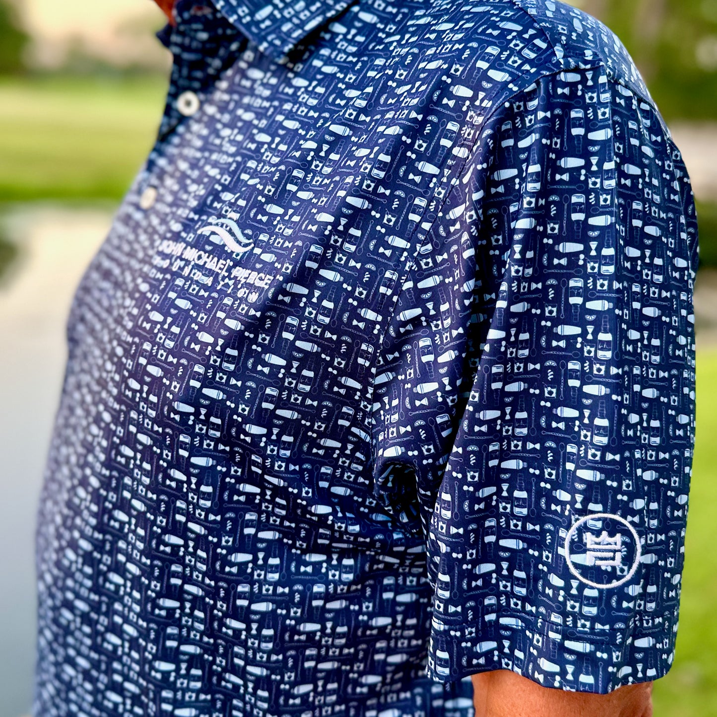 JM Old Fashioned Golf Shirt