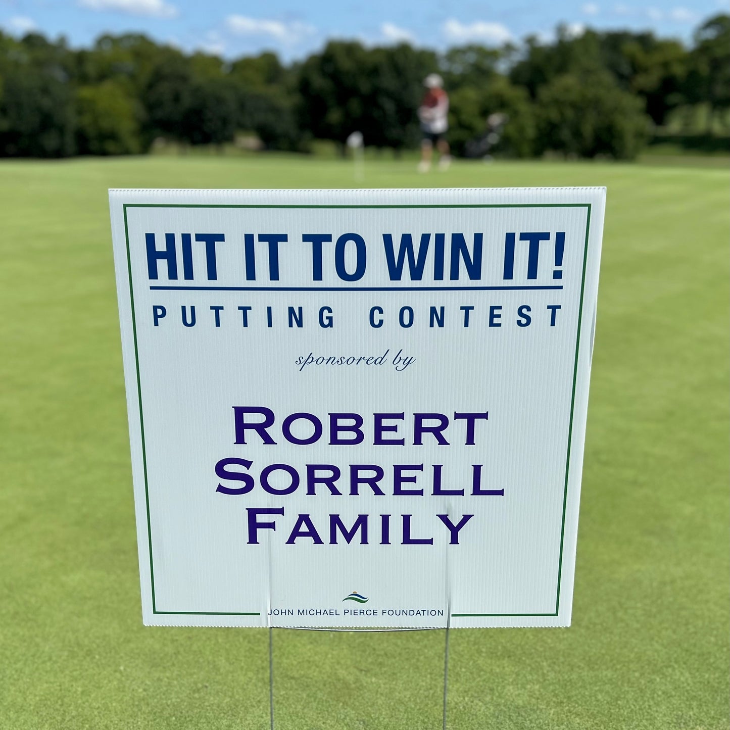 "Hit It to Win It” Putting Contest Sponsorship 2025